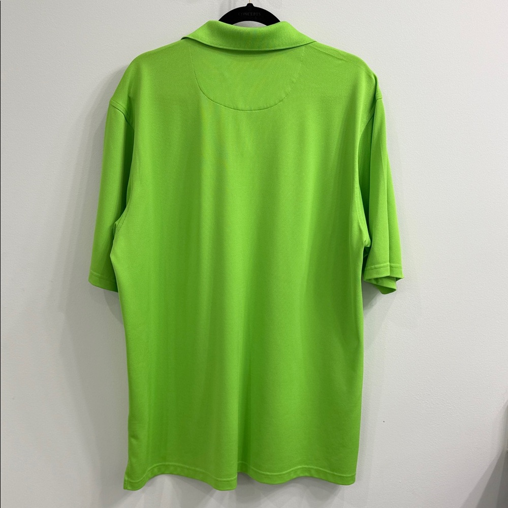 Donald Ross Golf Lime Green Golf Shirt Men's Size Large - Picture 4 of 4